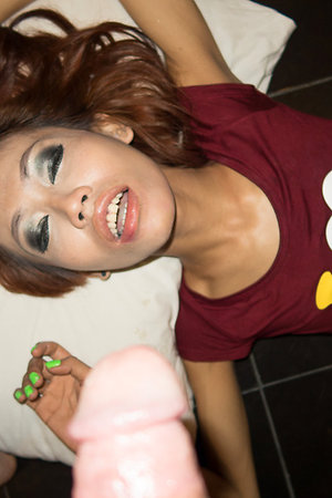 Ladyboy Divers - Punk Vasoline Bareback & Cumeating