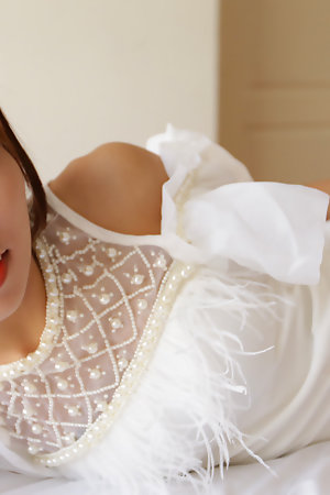 Vest-pocket-sized 18yo grey Thai ladyboy sucks more than chunky white load of shit