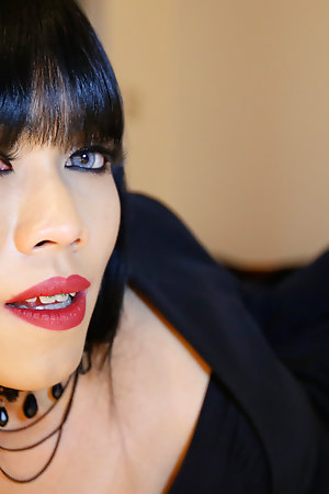 25yo Thai ladyboy poses before sucking white load of shit