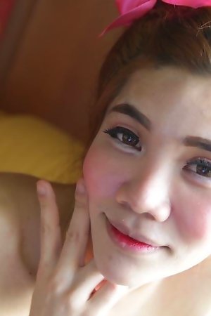Miniature and most assuredly feminine Ladyboy lavishes with reference to the luxury be useful to white travelers blarney